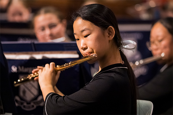 Yuna Cho_musician in St Margaret's Flyers program